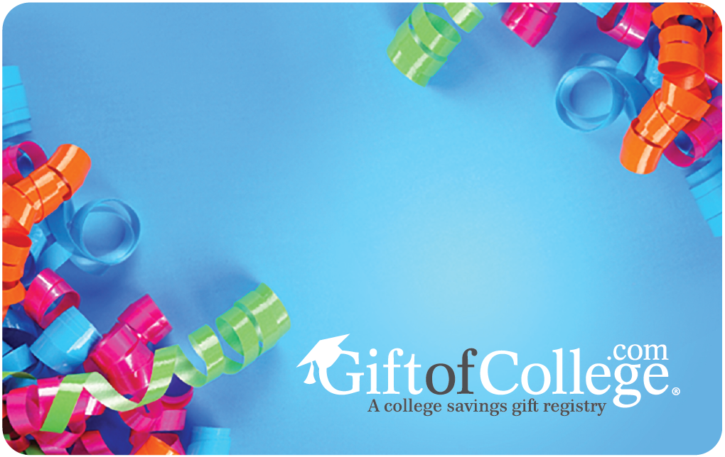 Gift of College Birthday Gift Card