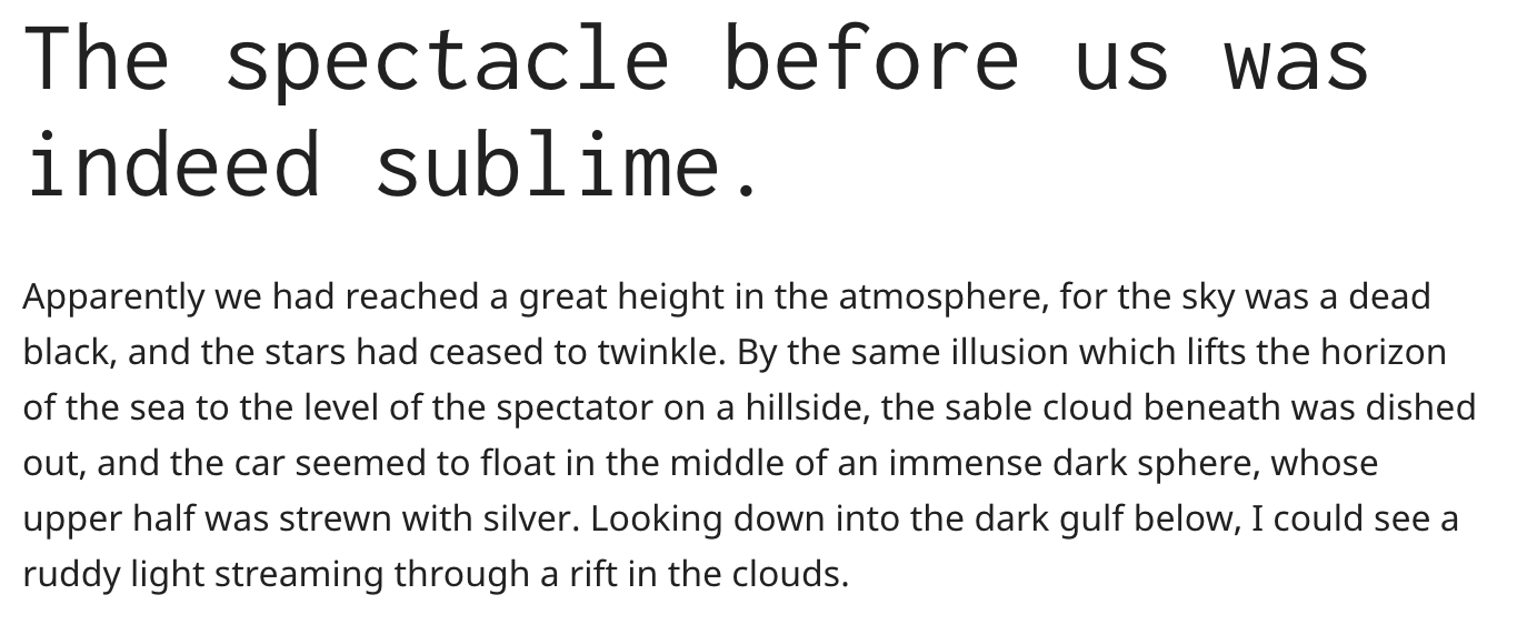 Font pairing preview of Inconsolata and Noto Sans