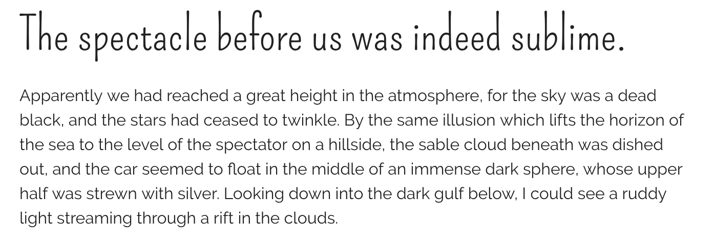 Font pairing preview of Pompiere and Raleway