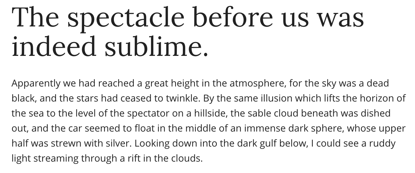 Font pairing preview of Lora and Open Sans