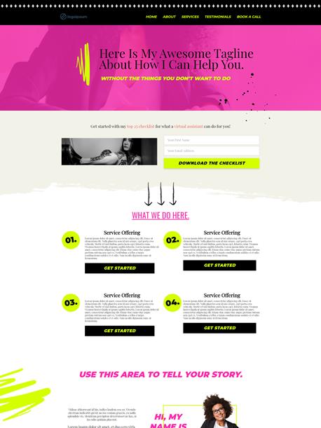 5 Page Website Templates