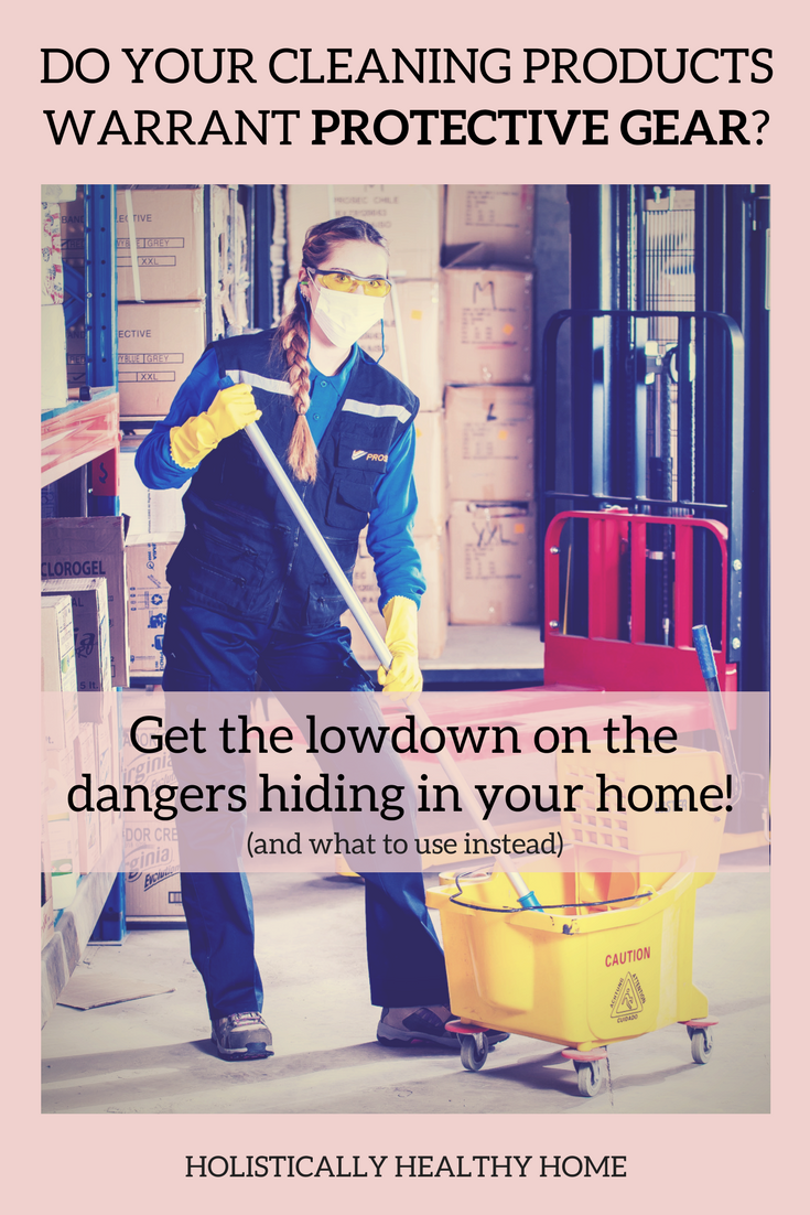 Learn About the Dangers Lurking in Common Cleaning Products