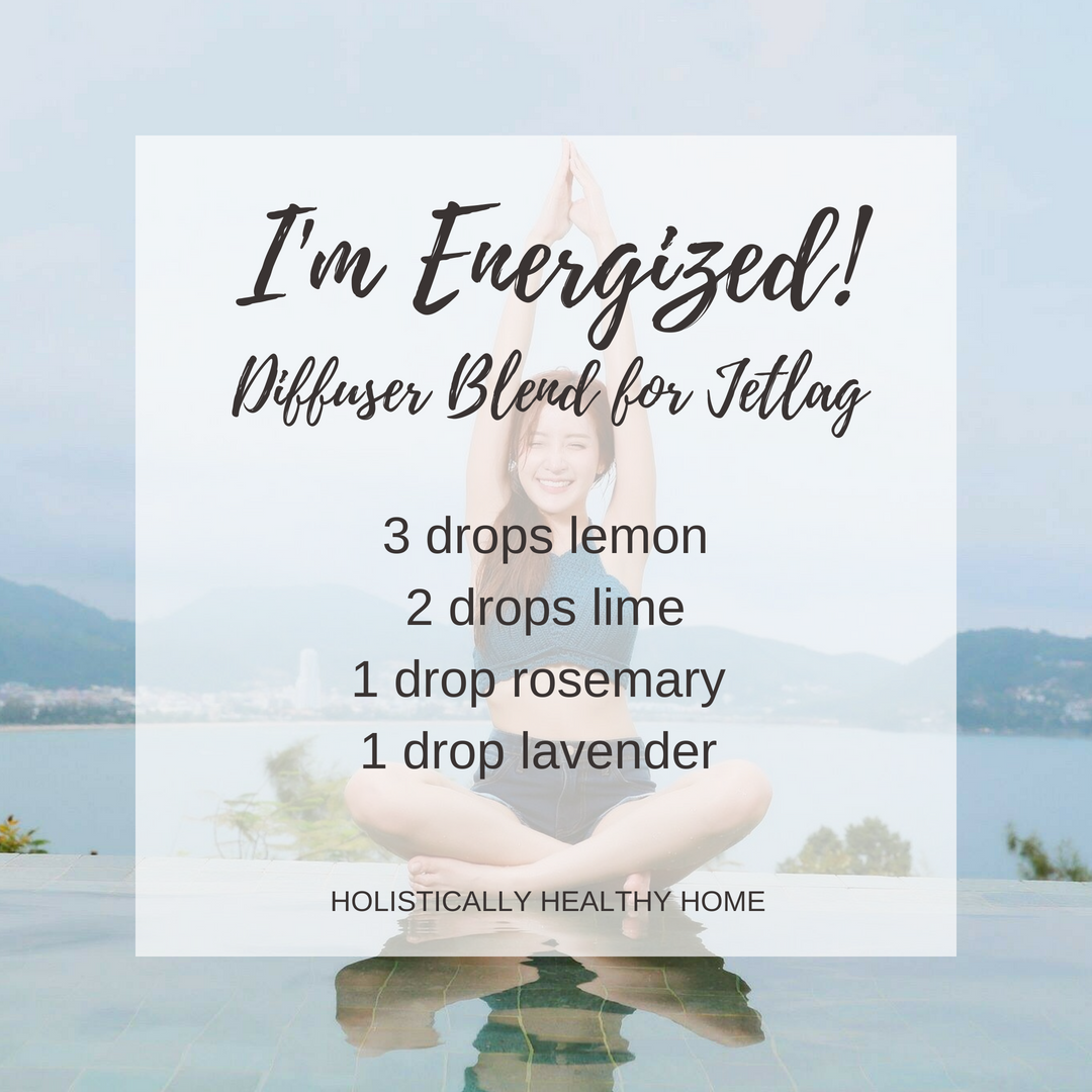 I'm Energized! Diffuser Blend for Reducing Jetlag