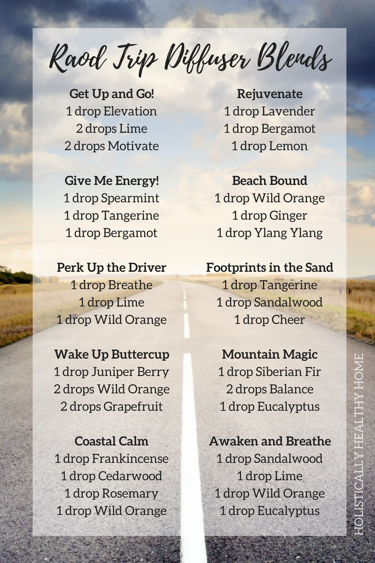 Travel Diffuser Blends for Road Trips