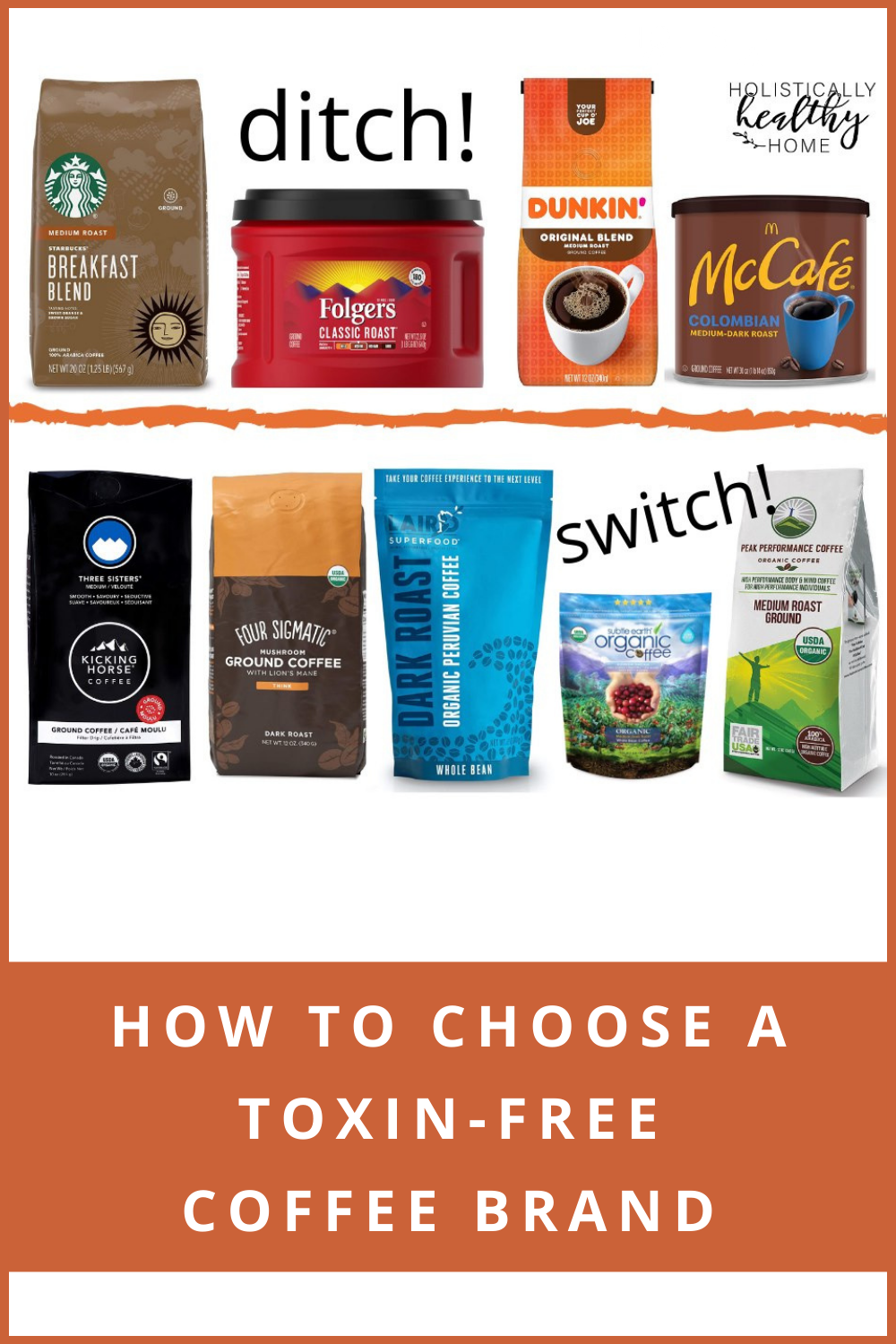How to find a toxin-free coffee brand. #toxinfreecoffee #cleancoffee #moldfreecoffee #childlaborfreecoffee #organiccoffee