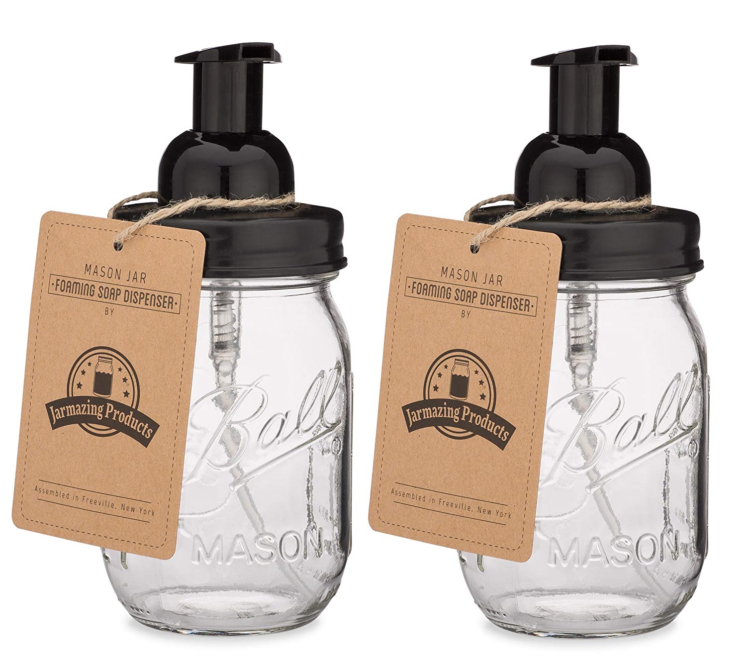 Glass Foaming Soap Dispensers