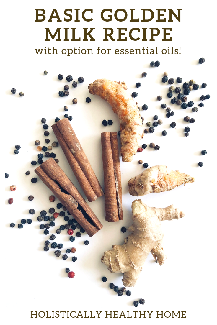 Basic Golden Milk Recipe with all the health benefits