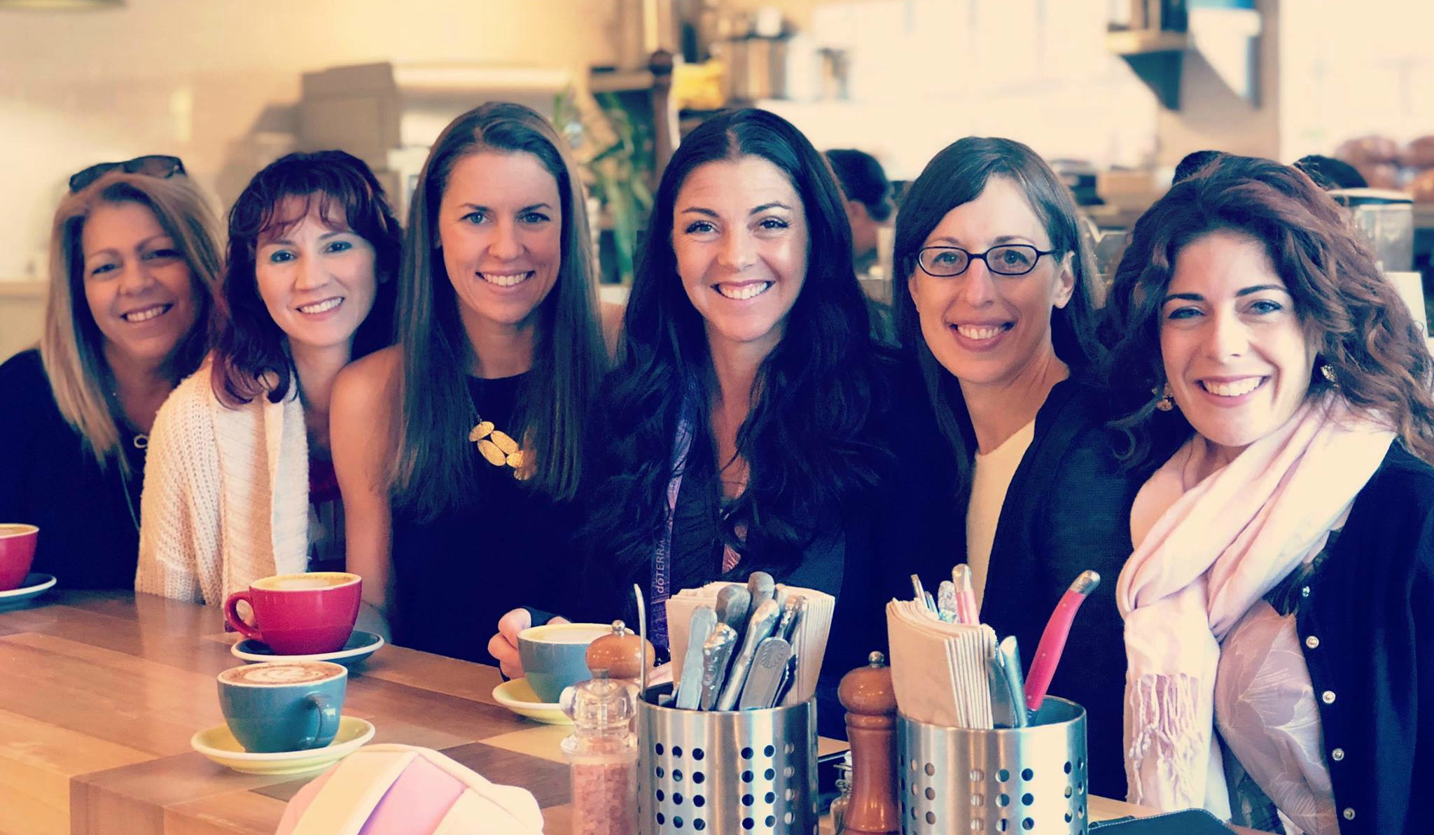 Image of women drinking golden milk at Harvest in Park City, Utah