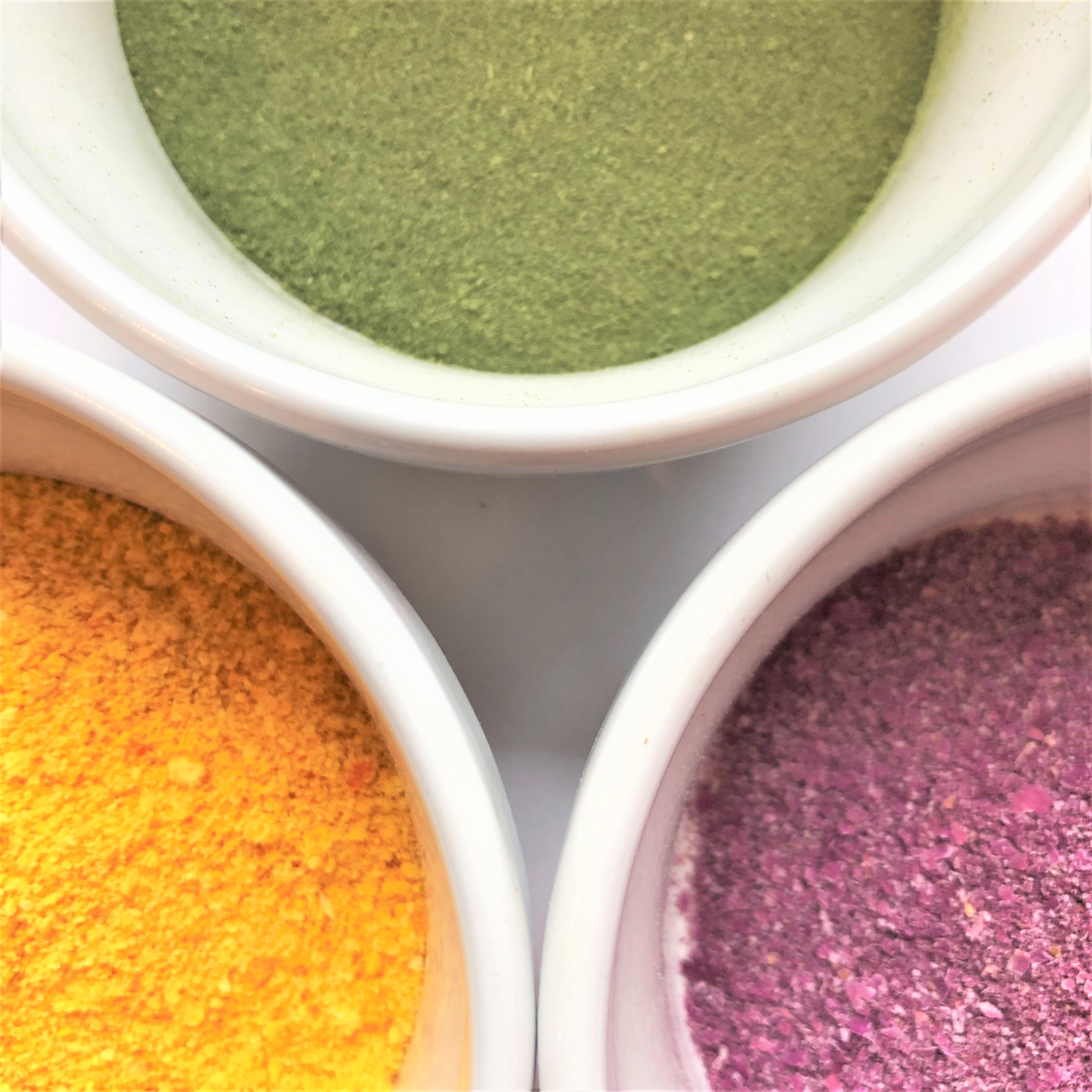 Natural Plant Pigments to Color Bath Bombs