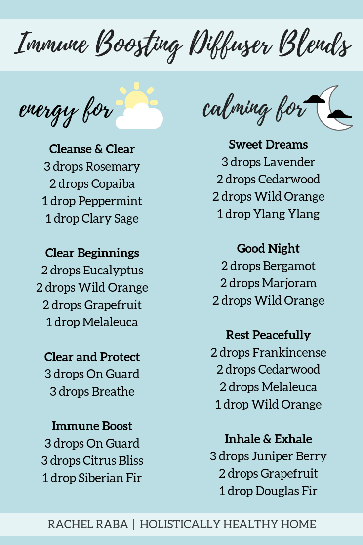 Diffuser Blends to Support and Boost Your Immune System