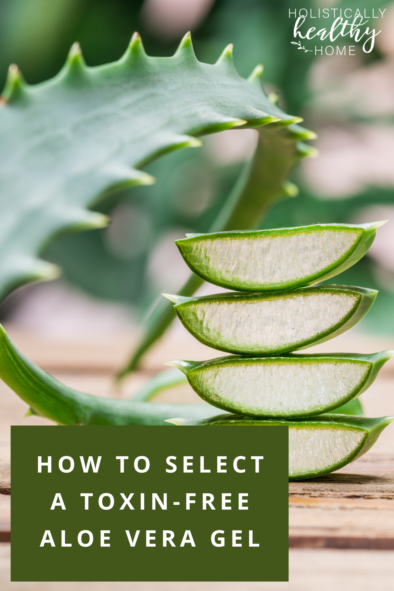 Most aloe vera gels in stores are full of junk ingredients that are linked to negative health impacts. Choose a toxin-free one instead! #toxinfreealoevera #aftersunaloevera #safealoeveragel