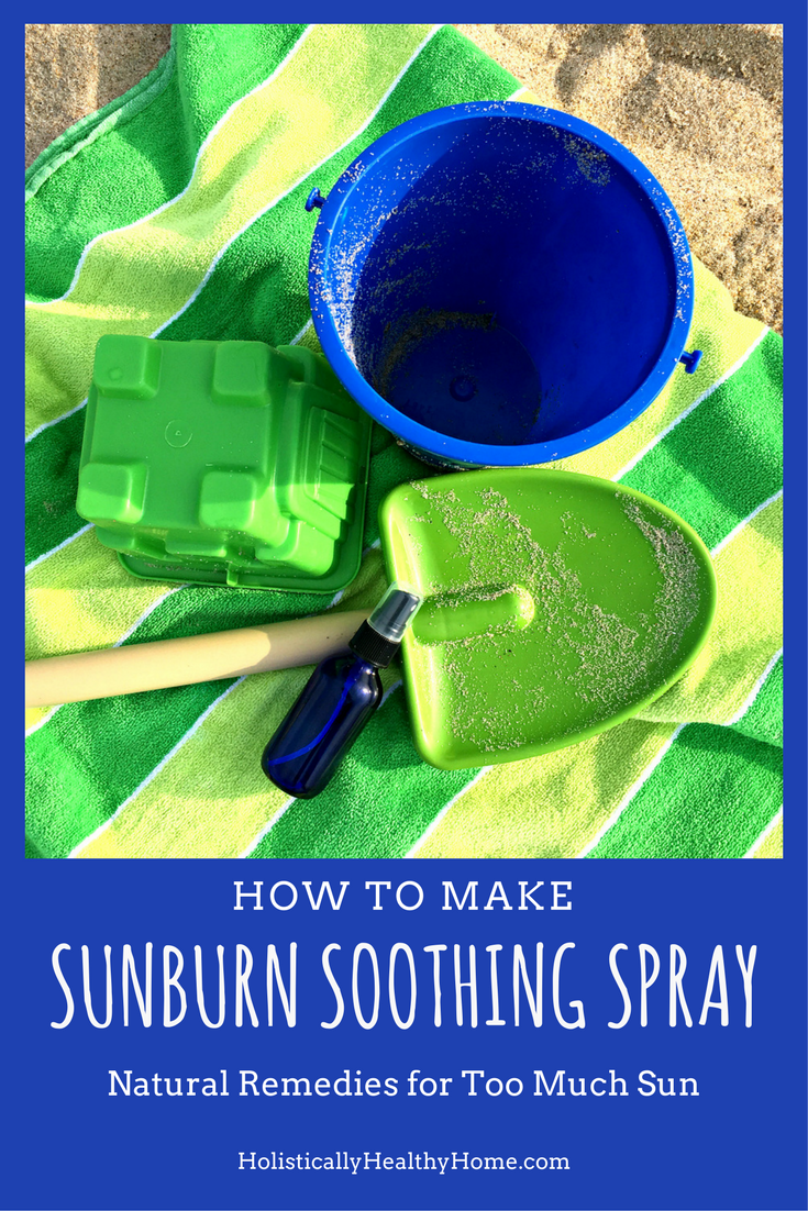 How to Make Sunburn Soothing Spray with Essential Oils