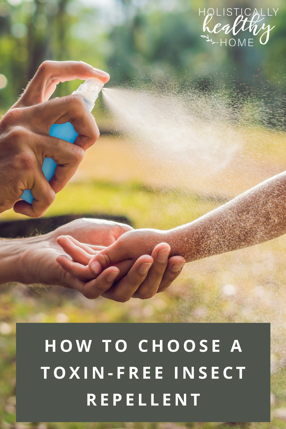 Guide to finding a safe, toxin-free insect repellent with no DEET or Permethrin. #safebugspray #safeinsectrepellent #toxinfreeinsectrepellent #deetfreerepellent 