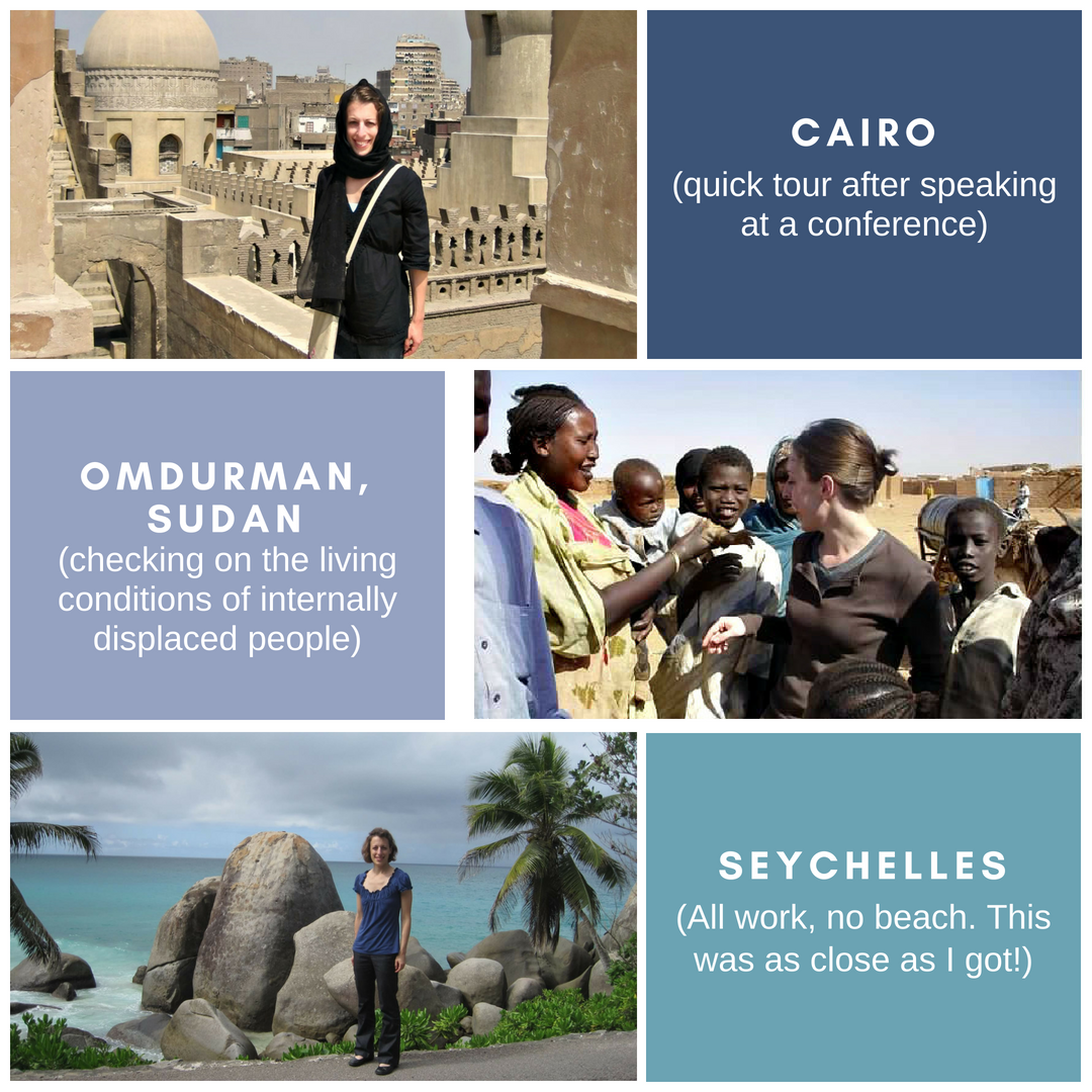 Rachel Raba overseas travel pictures