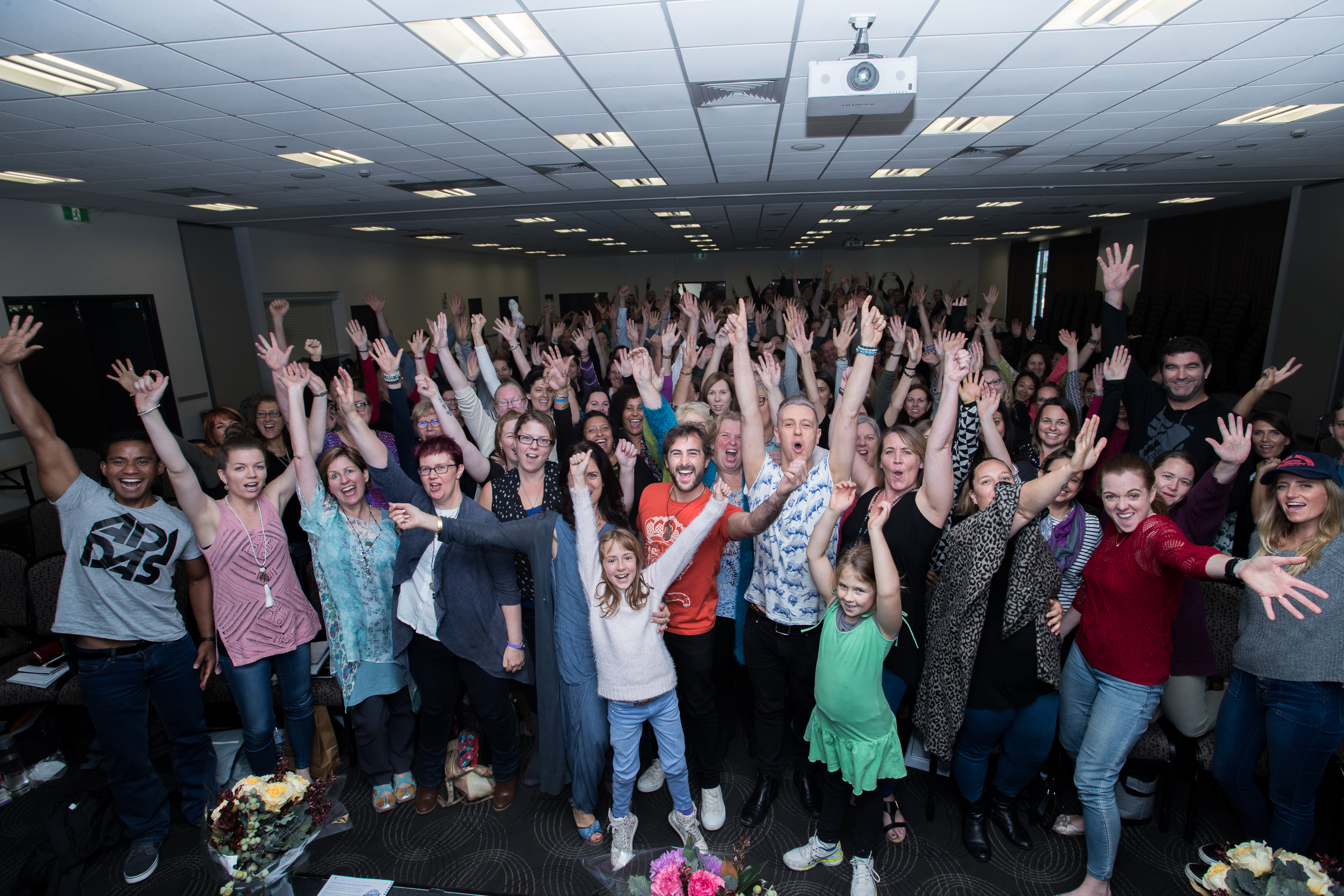 Paul and Vanessa Jean conducting their business training in Perth, Australia.