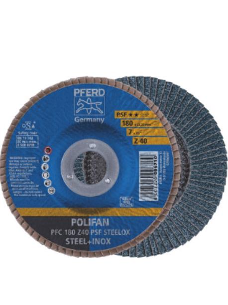 PFC 180 Z 40 GRIT FLAP DISC - PFERD