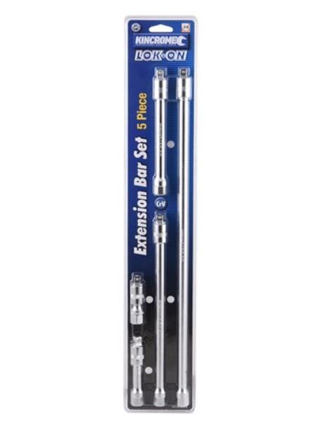 LOK-ON™ EXTENSION BAR SET 3/8 DRIVE