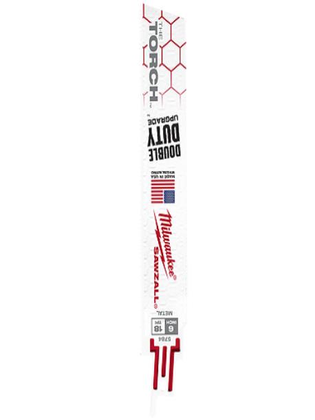 150MM 18 TPI THE TORCH™ SAWZALL™ BLADES (5 PK)