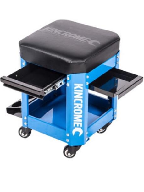 WORKSHOP CREEPER SEAT 2 DRAWER ELECTRIC BLUE™