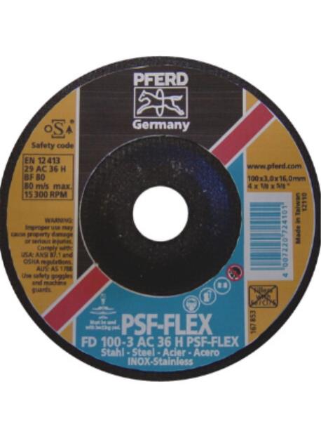 5 METAL GRIND DEPRESSED CENTRE WHEEL- FLEXOVIT