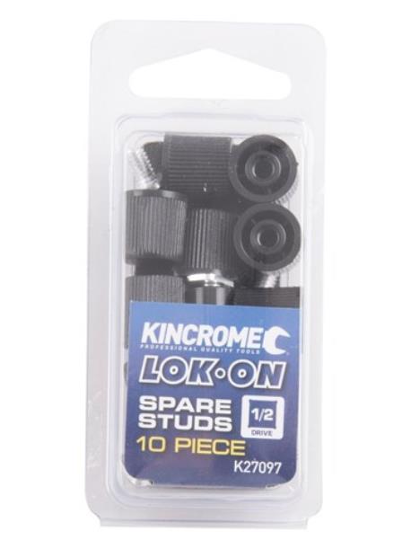 LOK-ON™ MAGNET RAIL STUDS 1/2” 10 PIECE