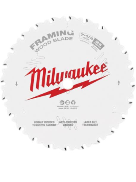 184MM (7-1/4) FRAMING 24T CIRCULAR SAW BLADE