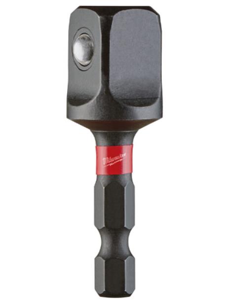 SHOCKWAVE™ POWER BIT SOCKET ADAPTER 1/4 HEX TO 1/2 SQUARE
