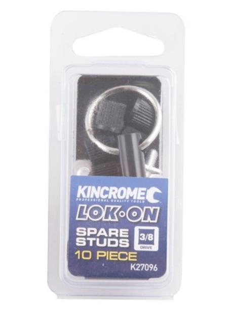 LOK-ON™ MAGNET RAIL STUDS 3/8” 10 PIECE