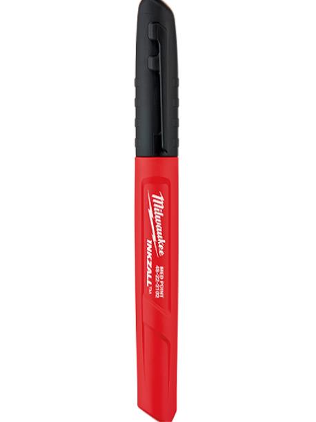 INKZALL™ BLACK MEDIUM POINT MARKERS (2 PK)