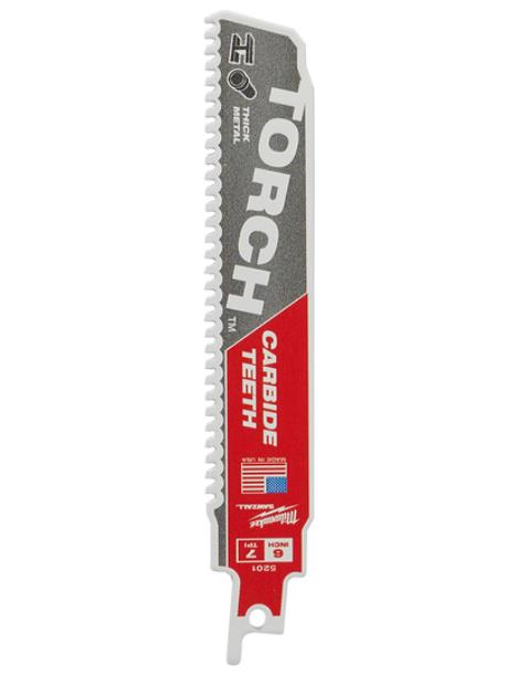 THE TORCH™ WITH CARBIDE TEETH SAWZALL™ BLADE 150MM 7TPI