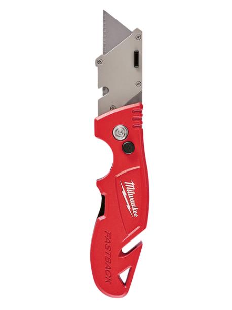 FASTBACK™ FLIP UTILITY KNIFE W/ BLADE STORAGE