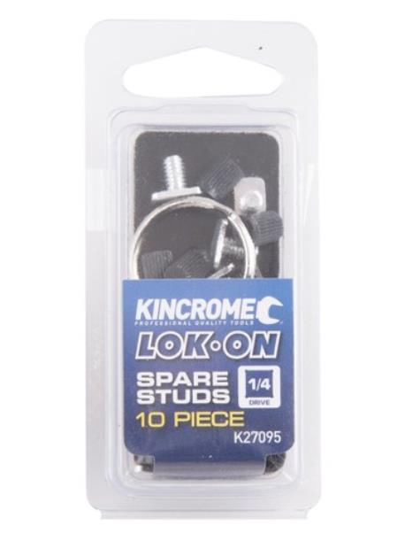 LOK-ON™ MAGNET RAIL STUDS 1/4” 10 PIECE