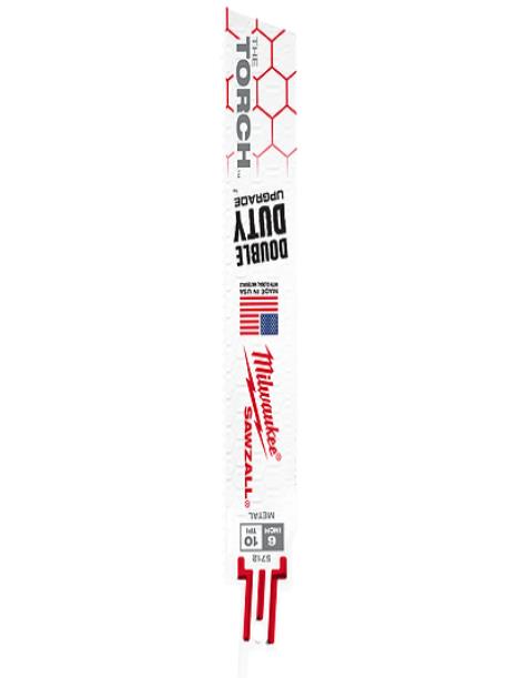 150MM 10 TPI THE TORCH™ SAWZALL™ BLADES (5 PK)