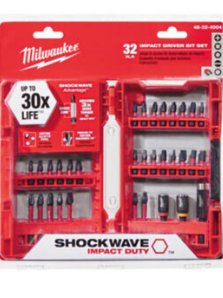 SHOCKWAVE™ 32PCE IMPACT DRIVER BIT SET