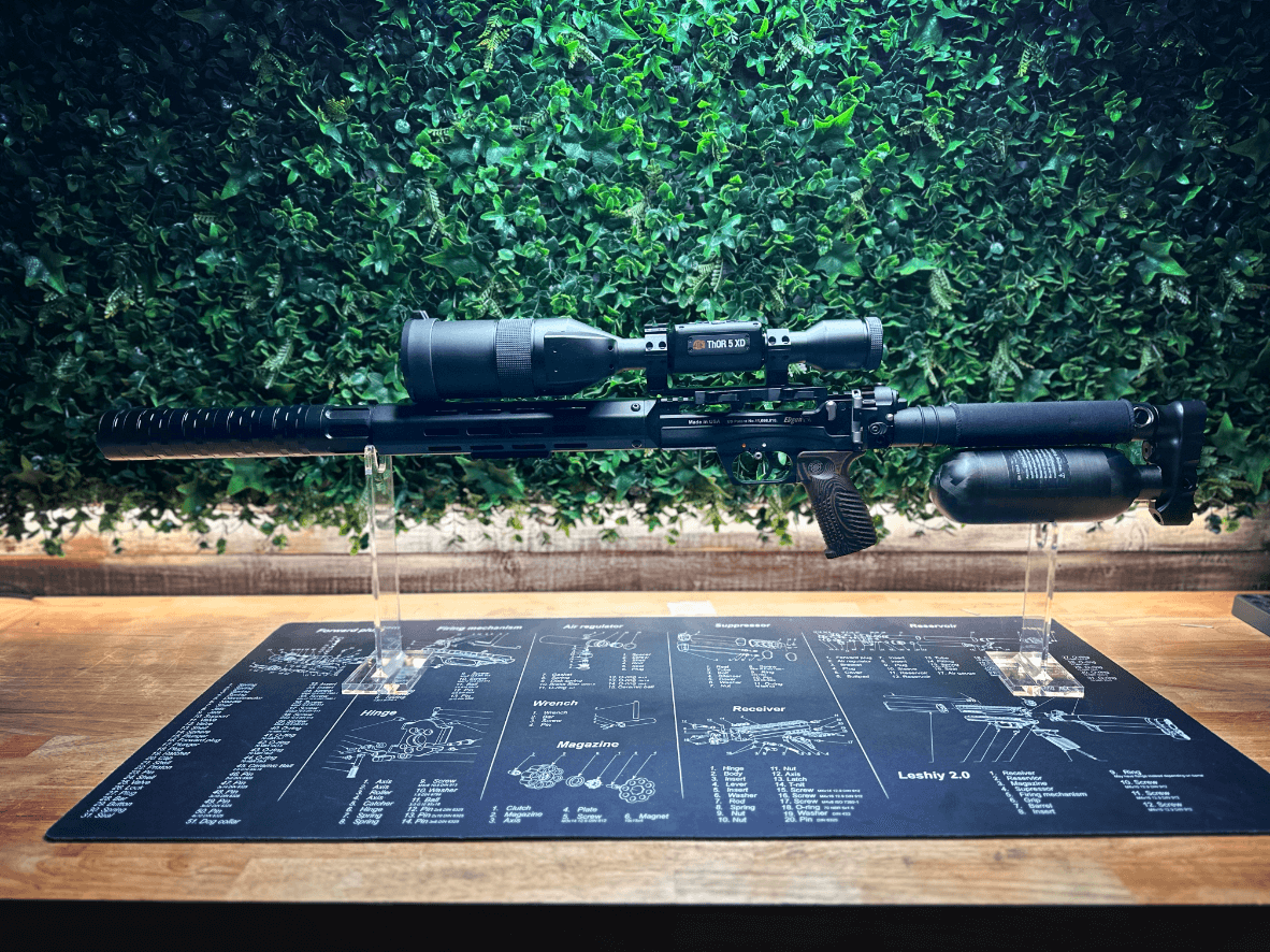 EDgun Leshiy 2, ATN Thor 5 XD 4-40x