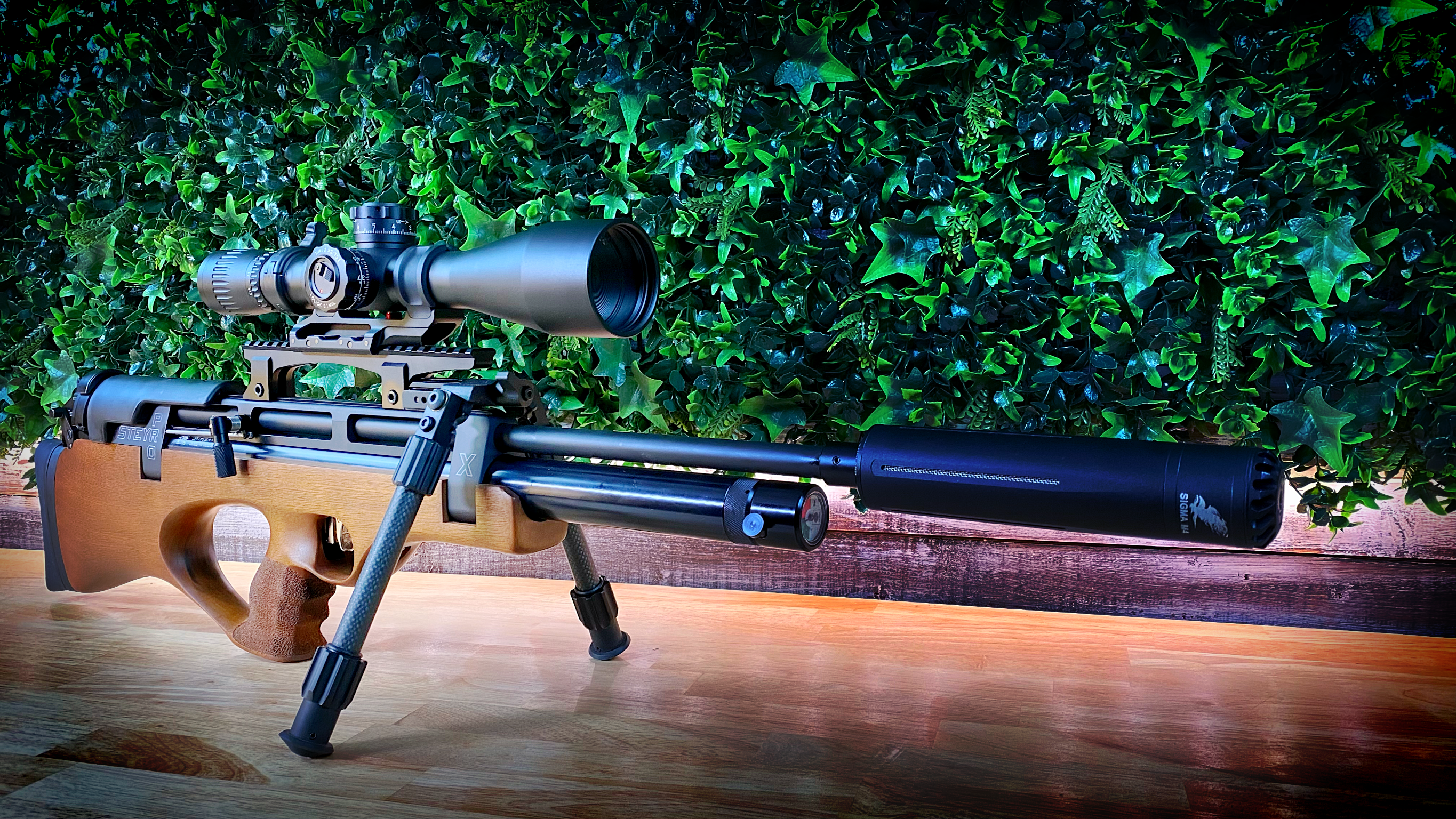 Steyr Pro X - March FX 5-42x Wide Angle Highmaster - from Airgun Sport