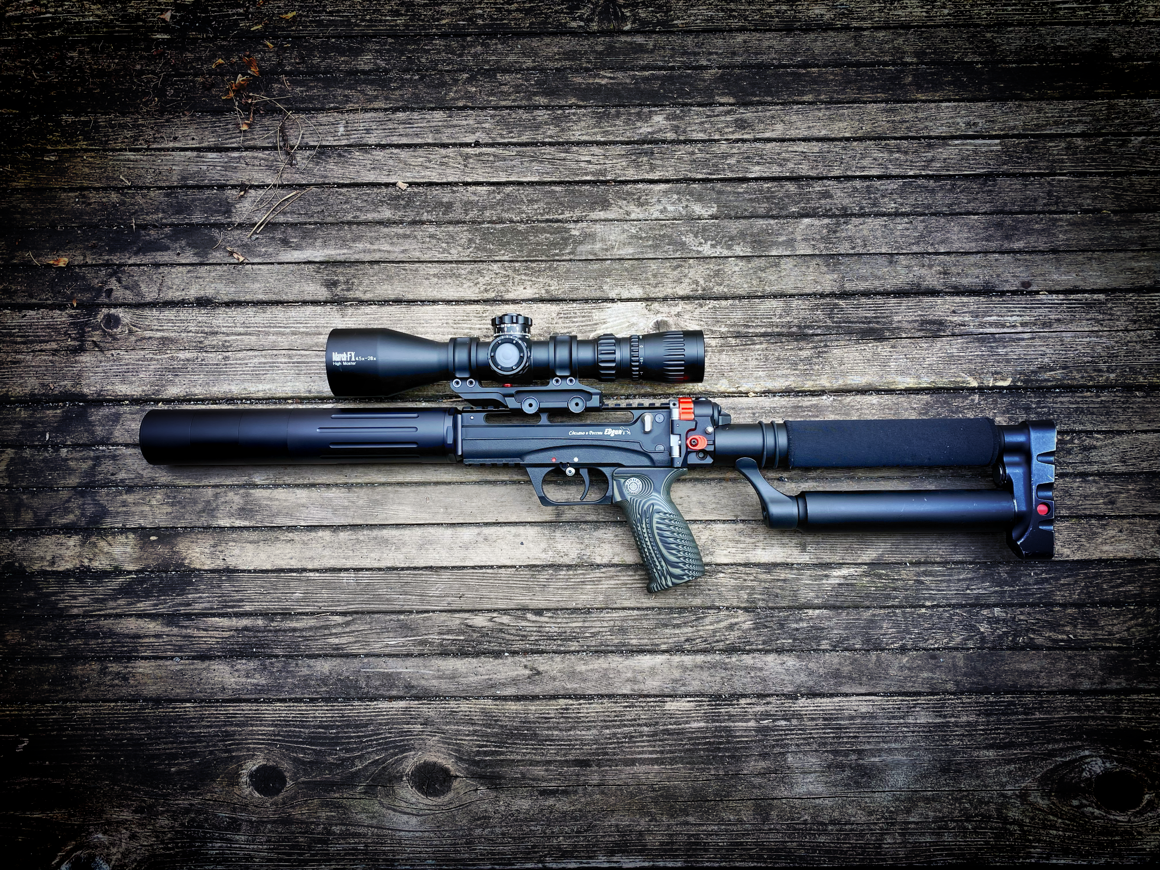 EDgun Leshiy 2 - March FX 4.5-28x Wide Angle Highmaster