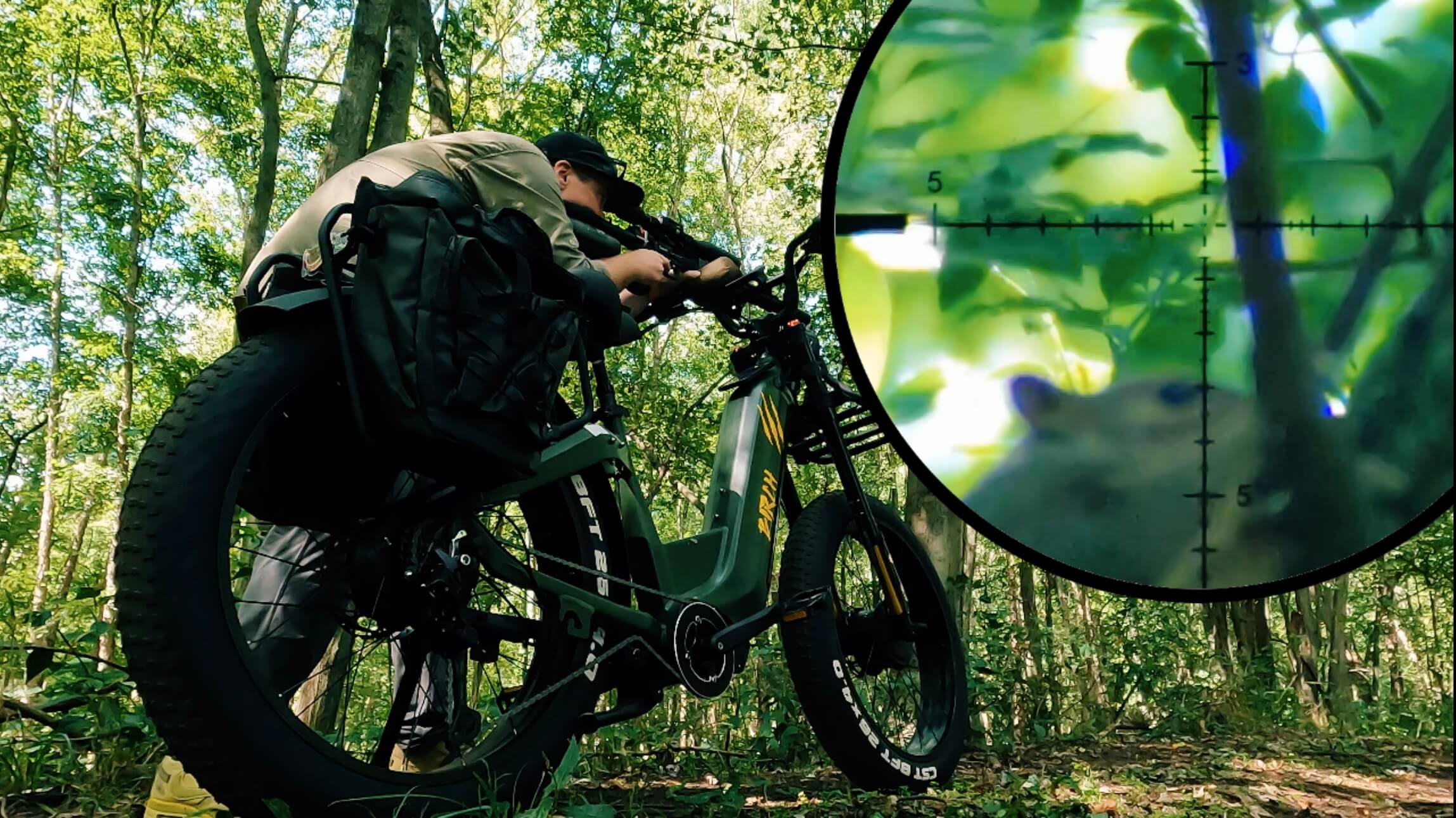 Birch Hunter eBike with the EDgun Leshiy 2