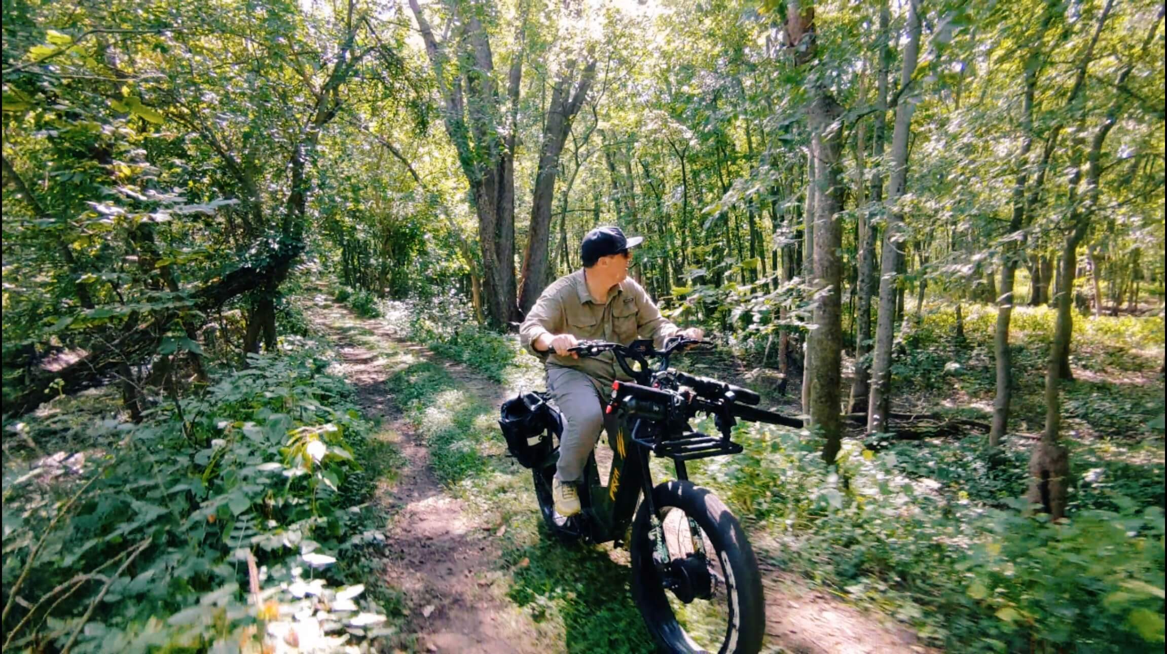 Birch Hunter eBike with the EDgun Leshiy 2