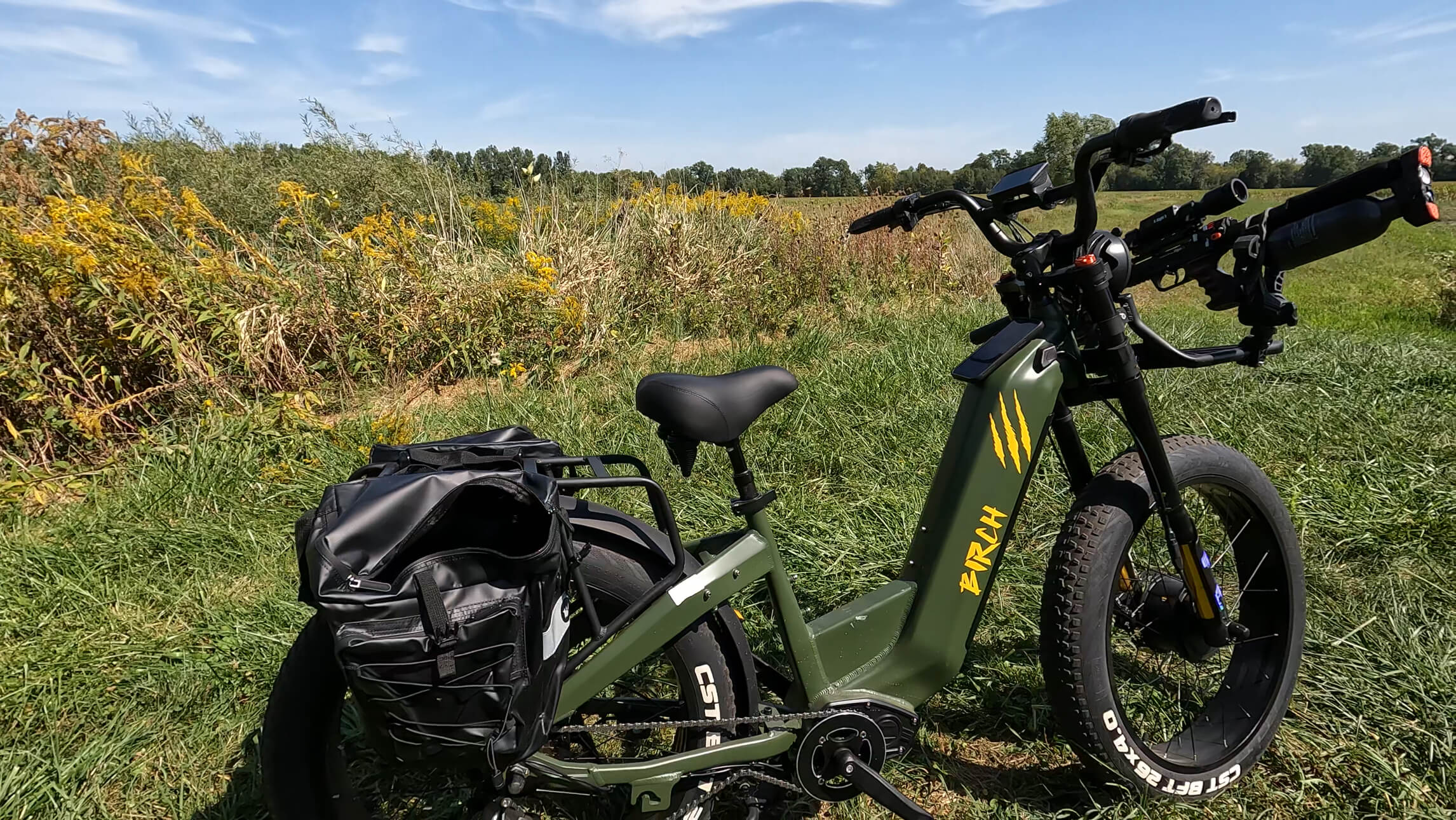 Birch Hunter eBike with the EDgun Leshiy 2
