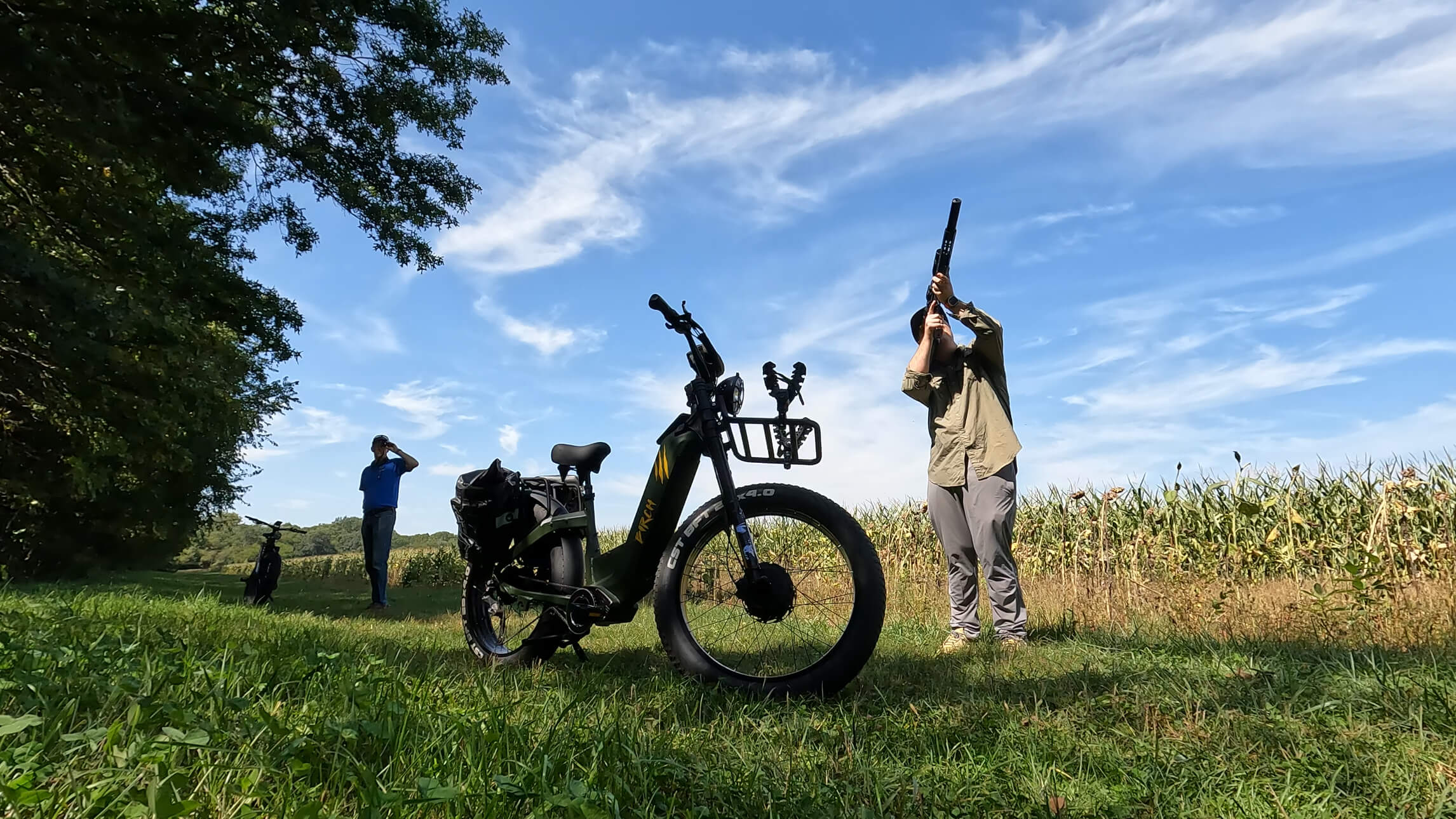 Birch Hunter eBike with the EDgun Leshiy 2