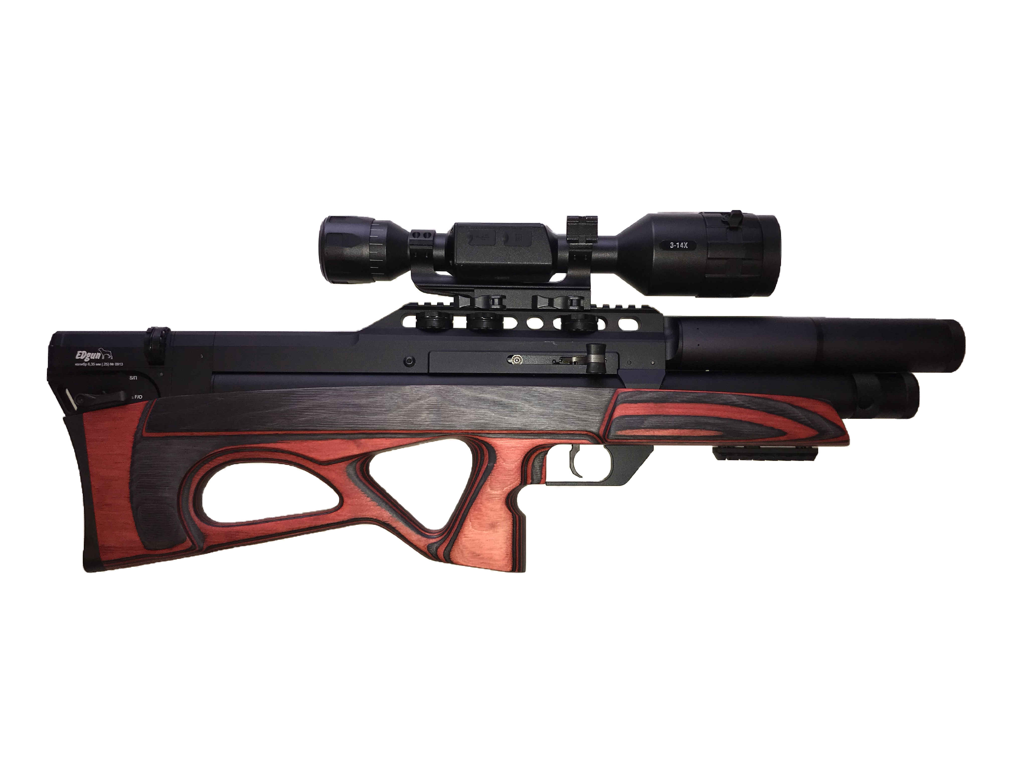 EDgun Matador R5M with ATN X Sight 4K Pro 3-14x