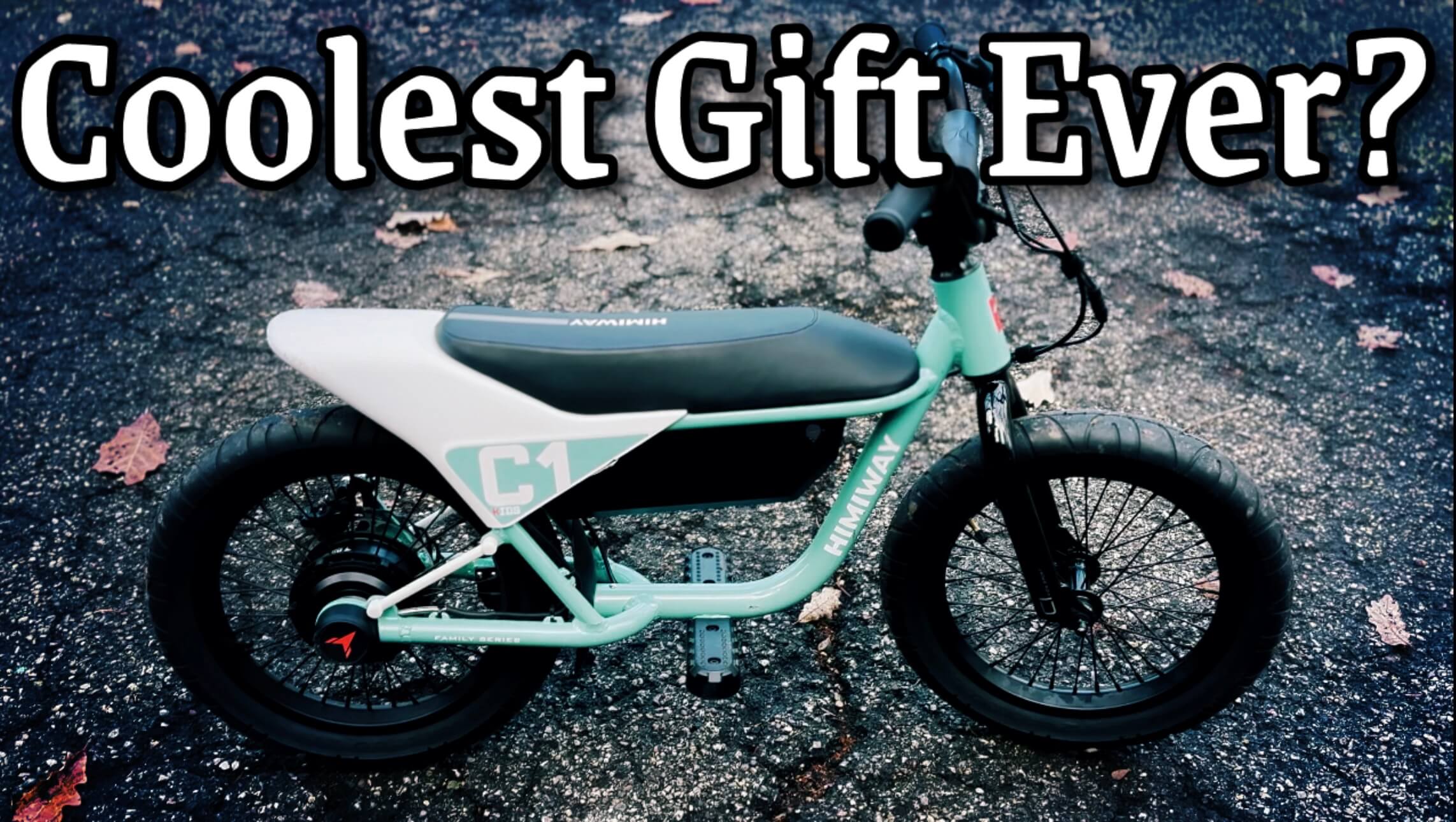 watch the full Himiway C1 kids eBike review here