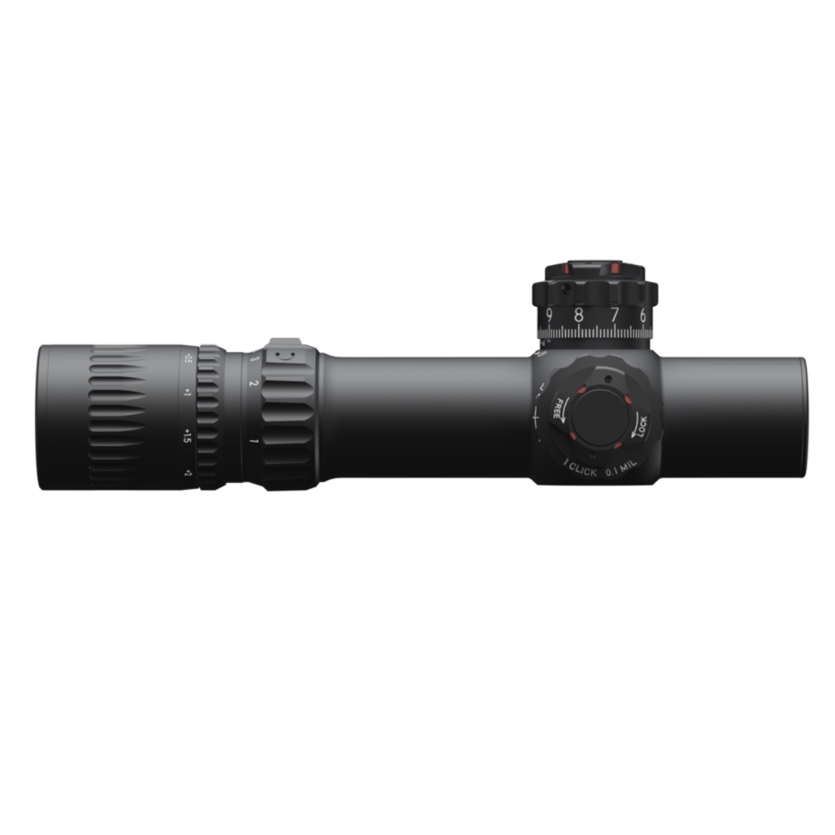 Shorty March-FX Compact FFP & Dual Focal 34mm Tube 1-10x24mm