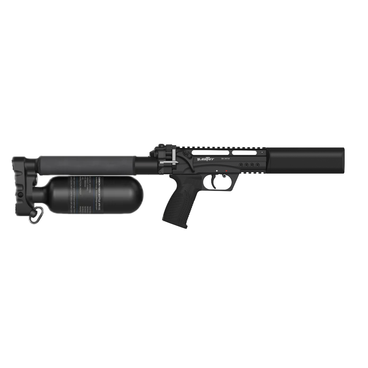 EDGUN LESHIY 2 Short - Black (REPR-X)