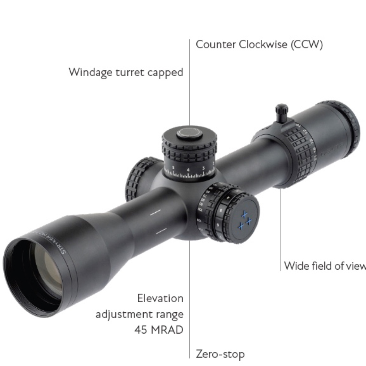 Delta Stryker 3.5-21X44 FFP