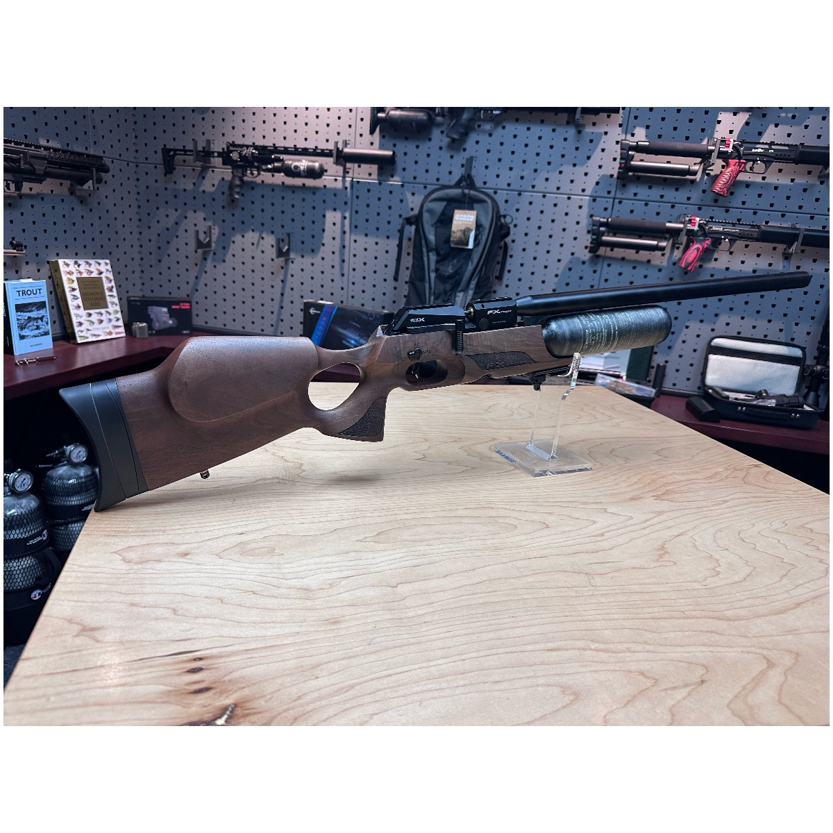 FX Crown  25 caliber walnut Pre-owed