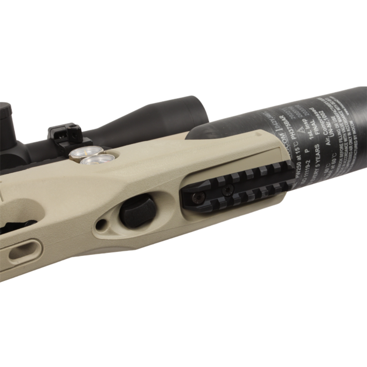 BRK Sonoran custom pellet probe with integrated O-ring for optimized efficiency