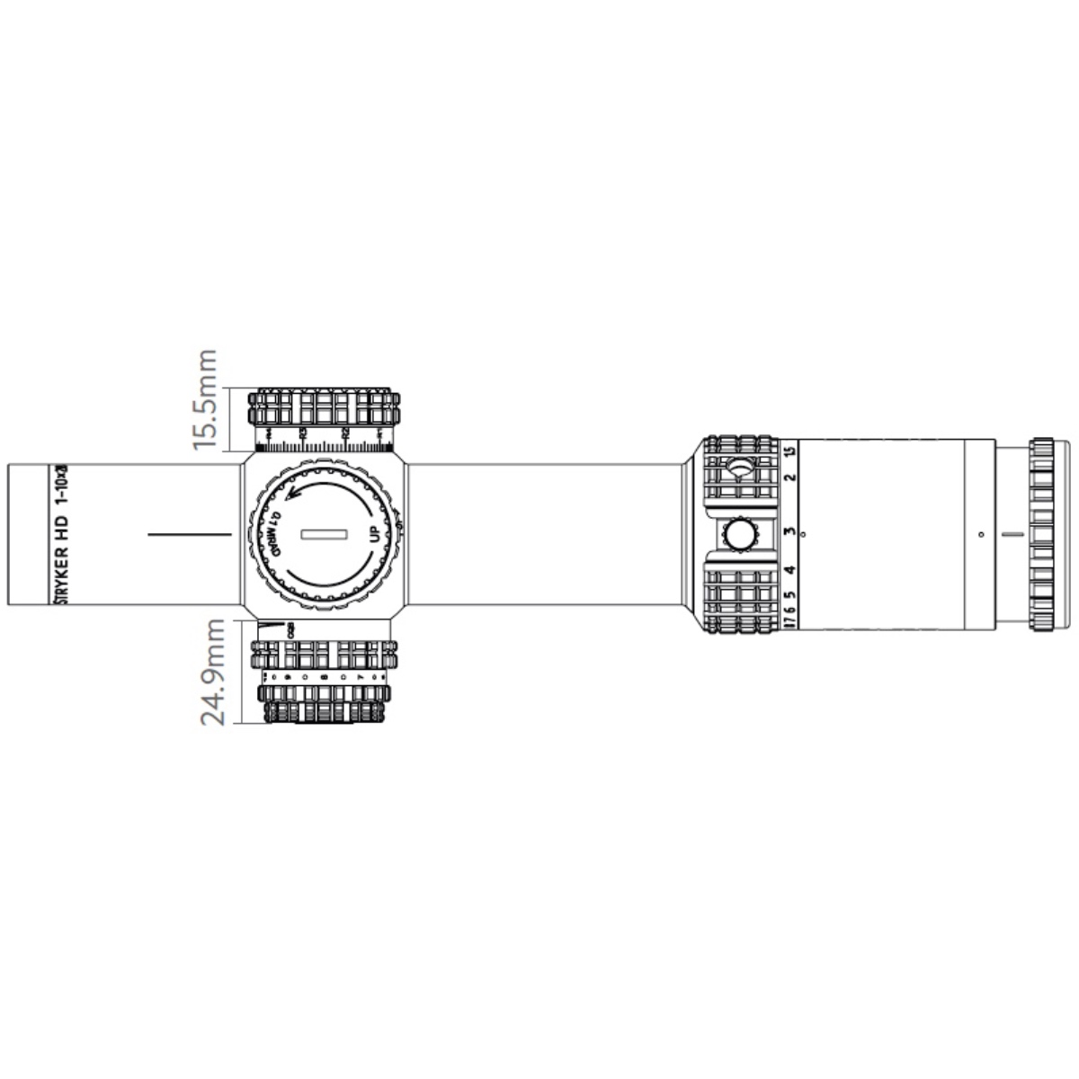 Delta Stryker HD 1-10X28