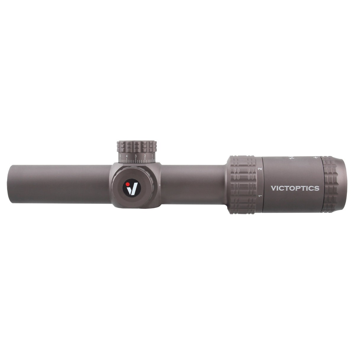 Victoptics S6 1-6x24 SFP Burnt Brown